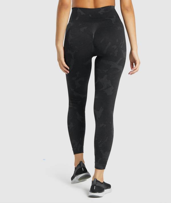 Damske Legíny Gymshark Adapt Camo Seamless Čierne | SE3871465